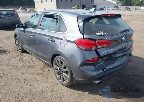 2018 Hyundai Elantra Gt Sport из США, поврежденный, VIN KMHH55LCXJU039398
